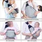 PureComfort 3-in-1 Baby Wrap EaseCarry Baby Carrier - Image 7