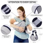 PureComfort 3-in-1 Baby Wrap EaseCarry Baby Carrier - Image 4