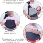 This product is a Side-Carry Baby Sling, often referred to as a Shoulder Hip Seat Carrier. - Image 4