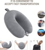 Ergonomic Plush Travel Neck Pillow - Image 3