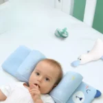 Adjustable Bear-Themed Baby Anti-Roll & Positioning Pillow Set