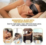 Ultra-Soft Mulberry Silk Eye Mask for Sleeping and Travel